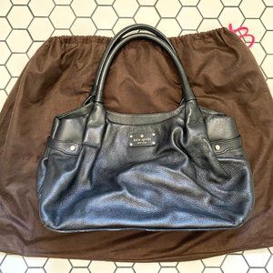 Kate Spade Large Satchel Handbag - Black